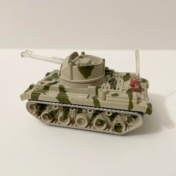 Vtg 90s Macro Tank Military Tank Galoob Toy Car Flaws - Picture 15 of 16